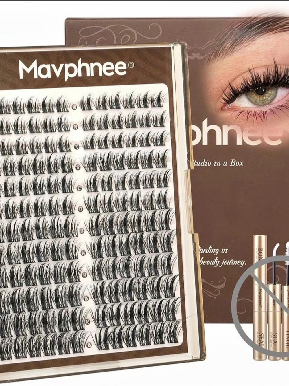 Mayphnee False Eyelashes Lash Tray